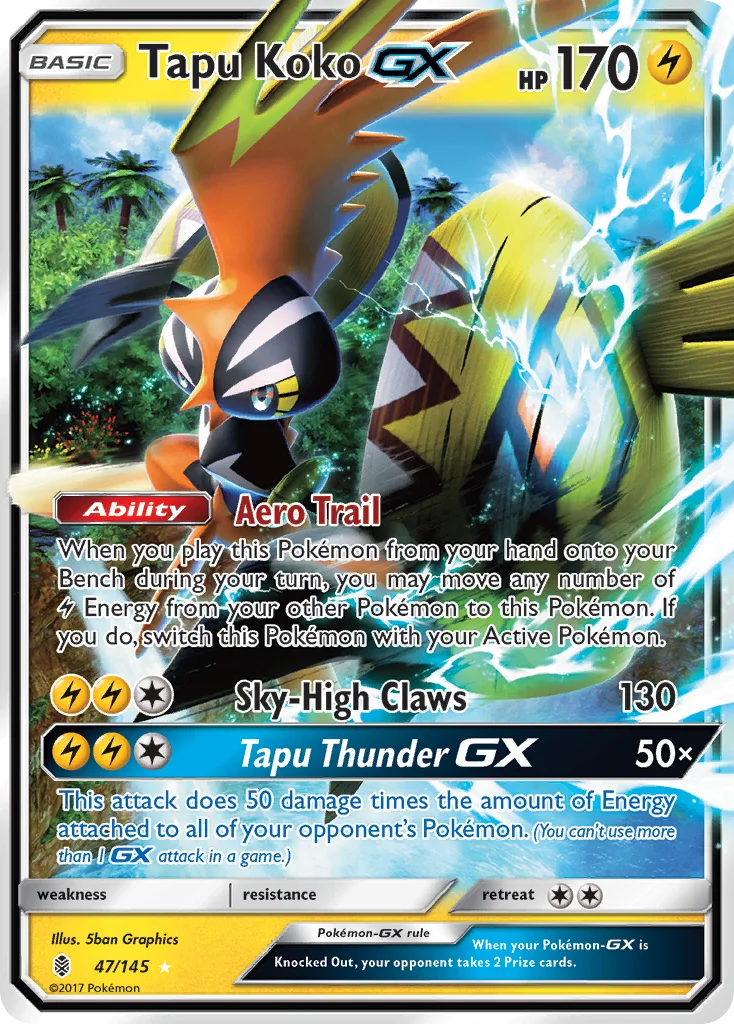 Tapu Koko-GX · Guardians Rising