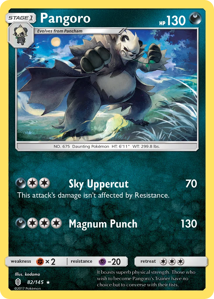 Pangoro · Guardians Rising