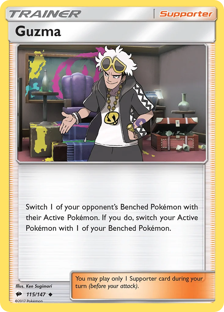 Guzma · Burning Shadows