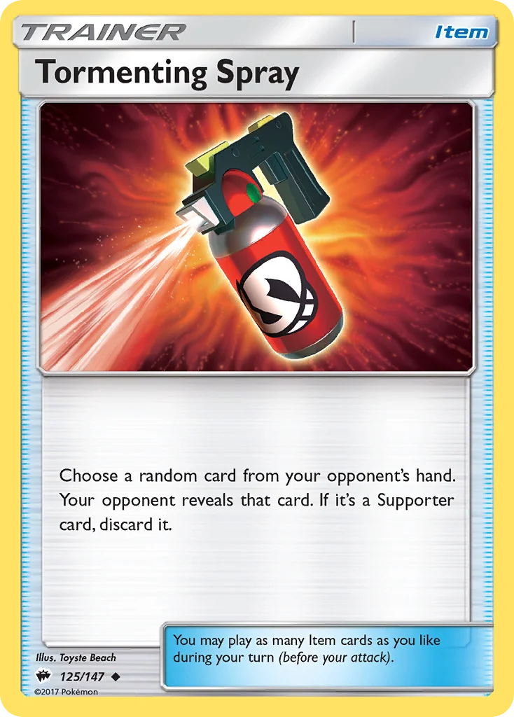 Tormenting Spray · Burning Shadows