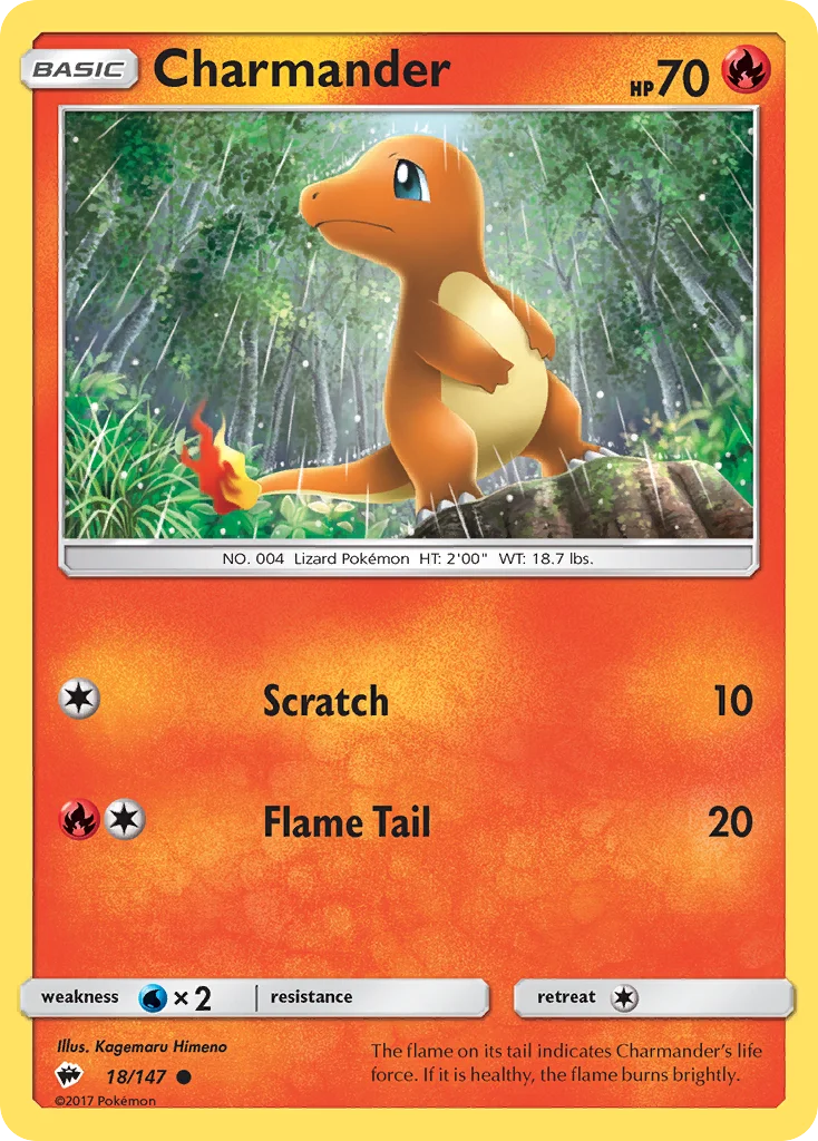 Charmander · Burning Shadows