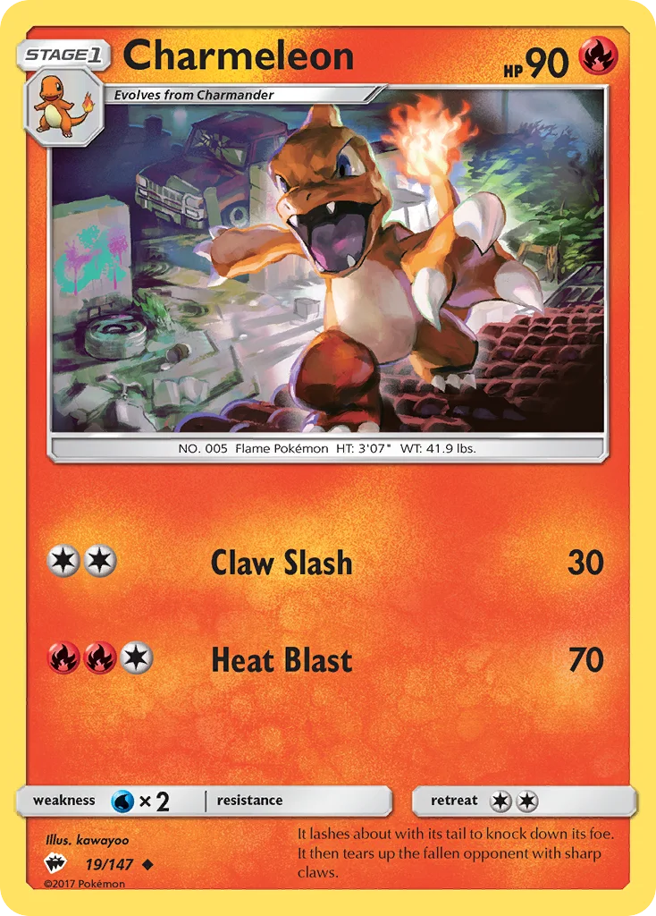 Charmeleon · Burning Shadows