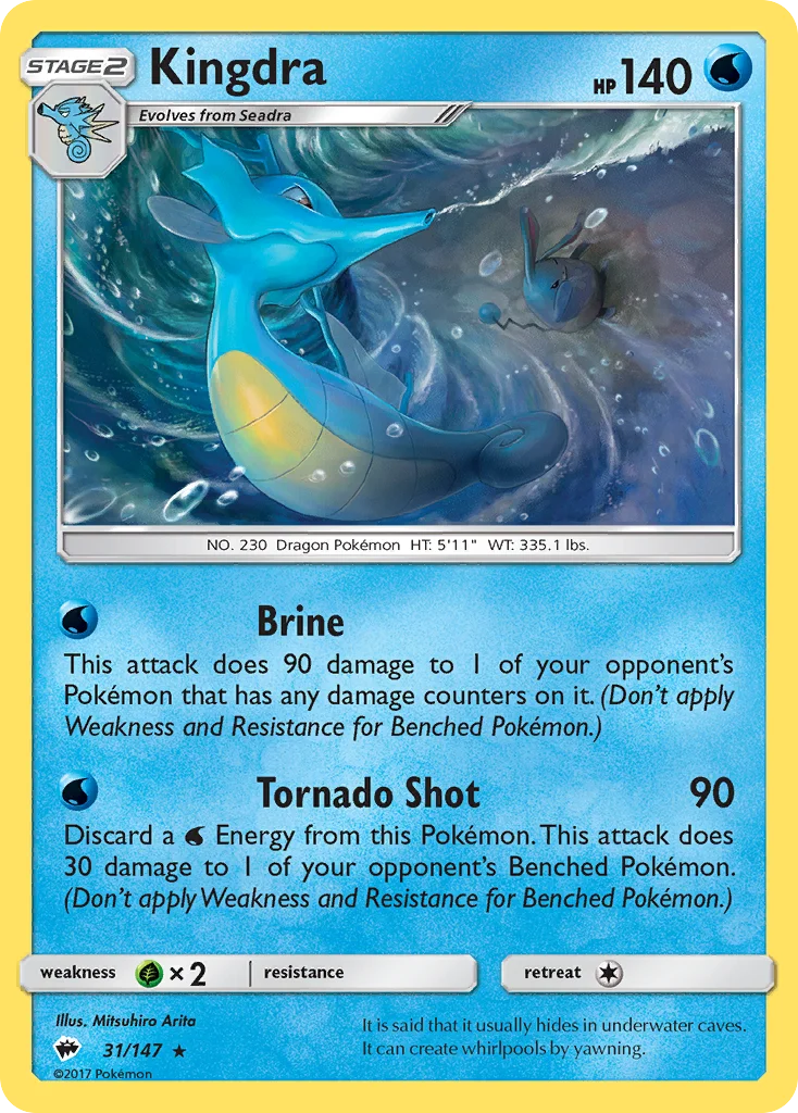 Kingdra · Burning Shadows
