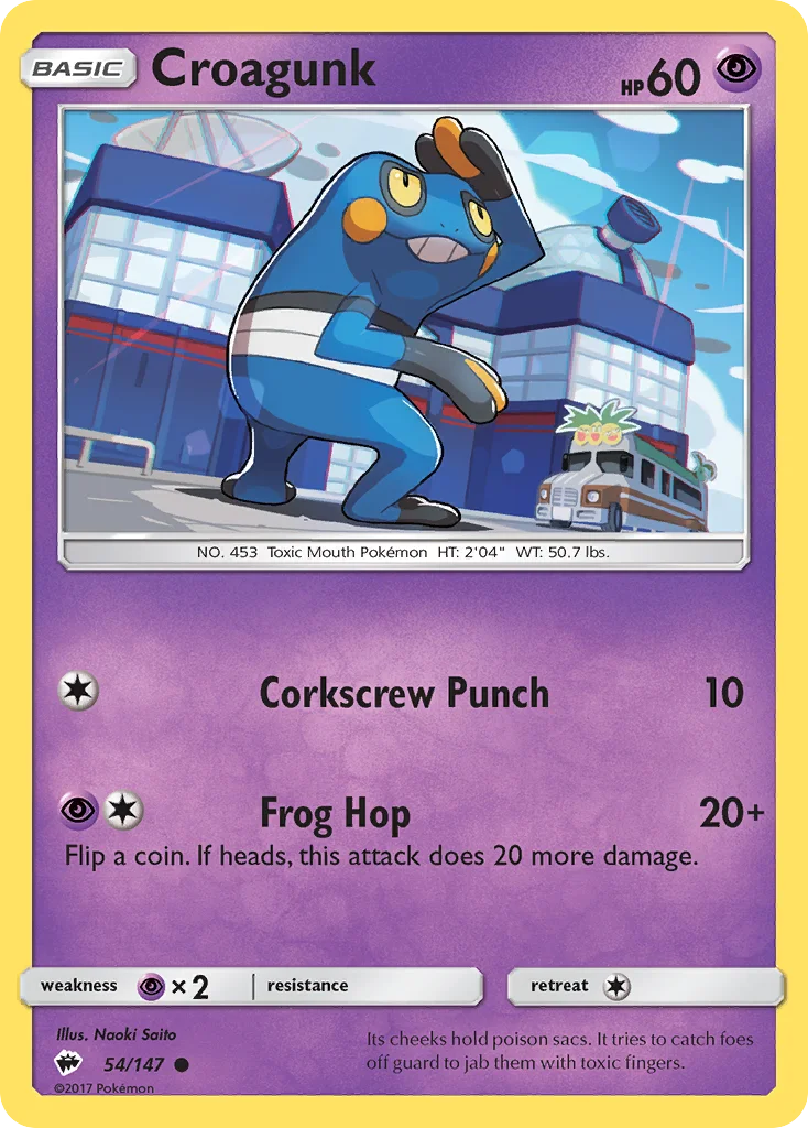 Croagunk · Burning Shadows