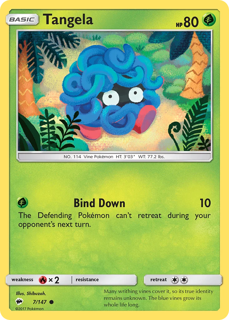 Tangela · Burning Shadows