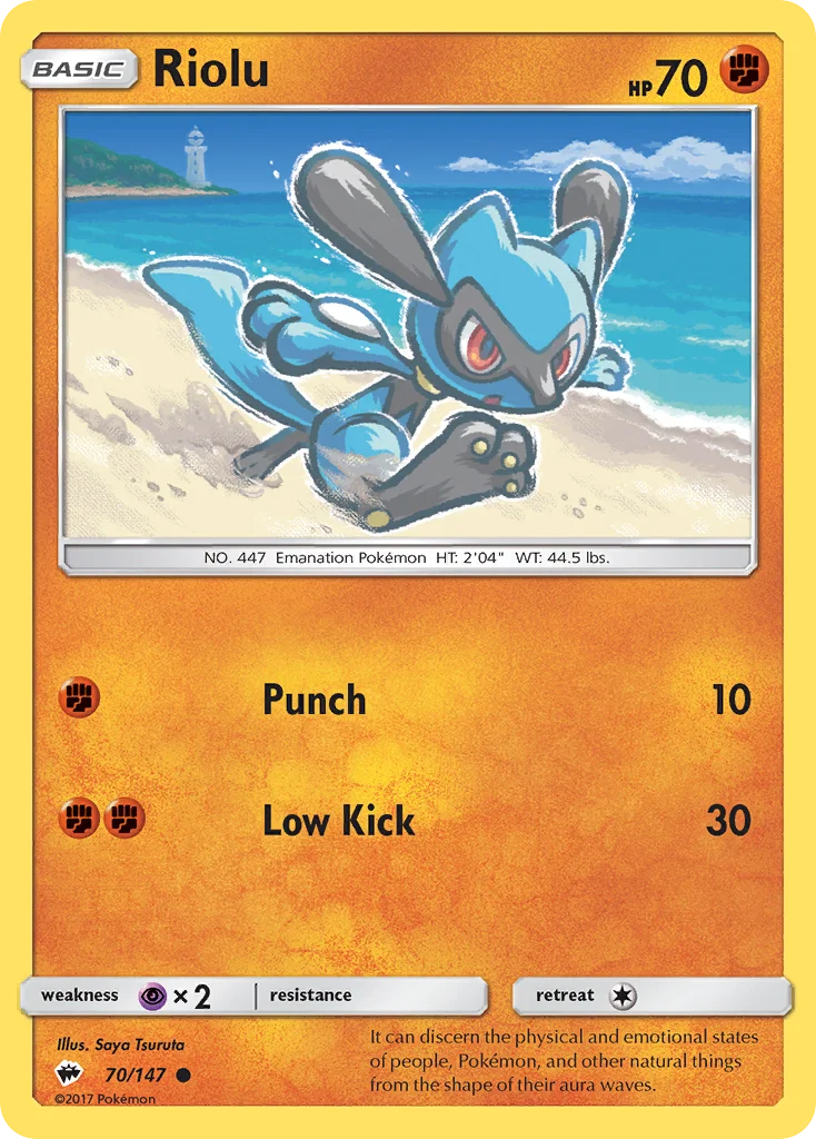 Riolu · Burning Shadows
