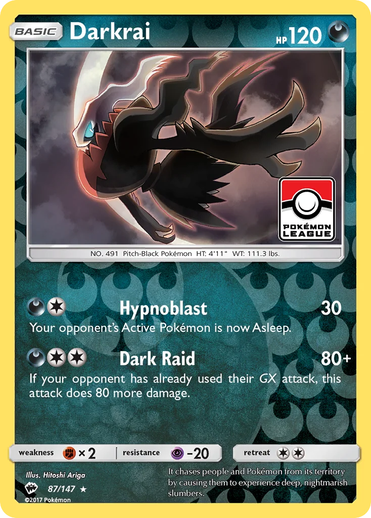Darkrai · Burning Shadows
