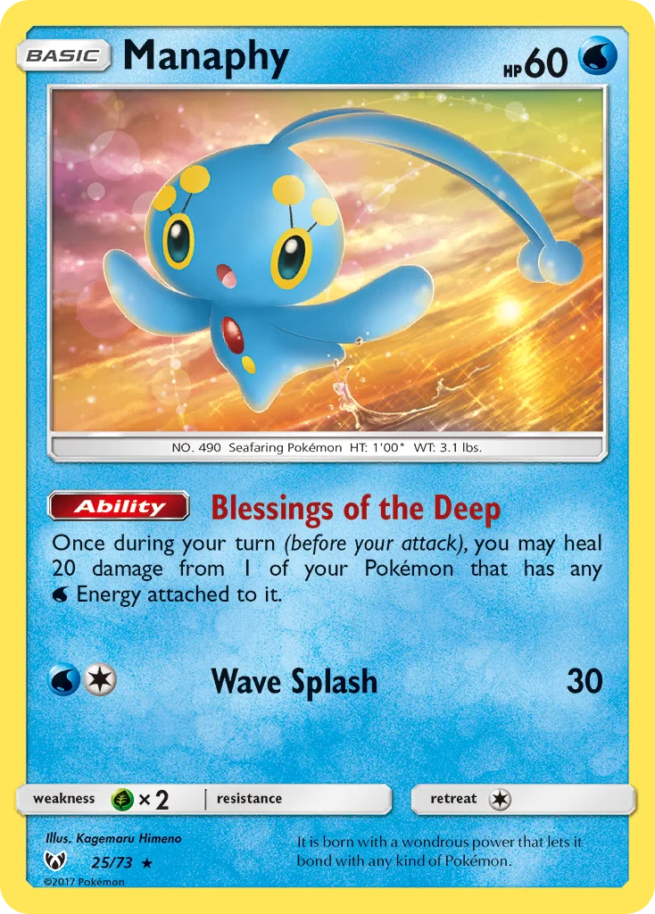 Manaphy · Shining Legends