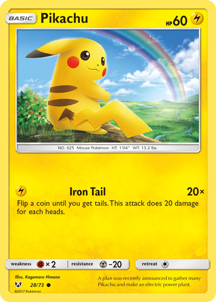 Pikachu · Shining Legends