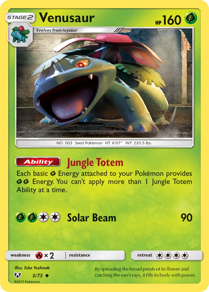 Venusaur · Shining Legends