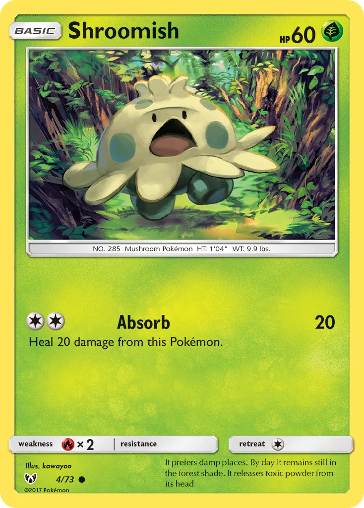 Shroomish · Shining Legends