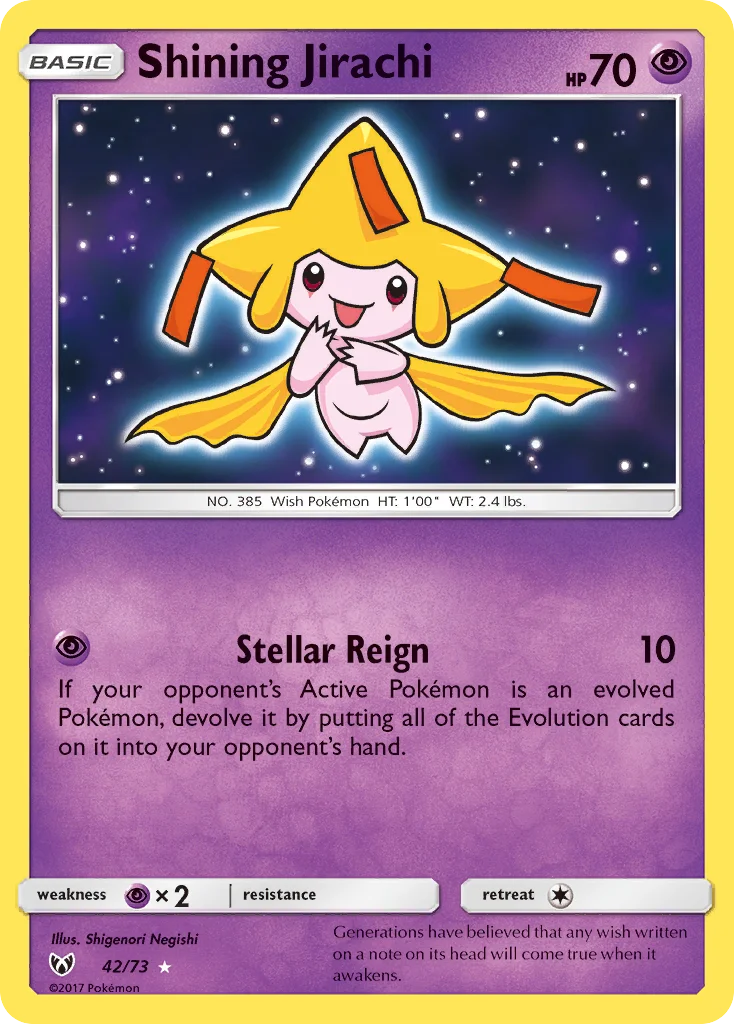 Shining Jirachi · Shining Legends
