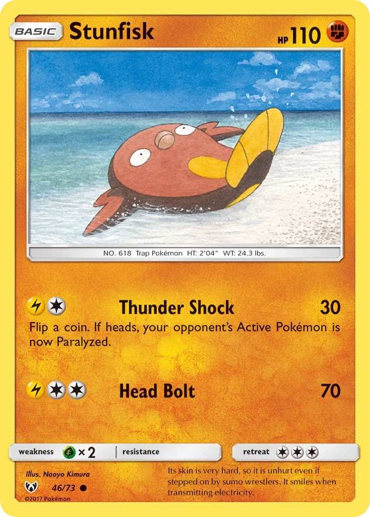 Stunfisk · Shining Legends