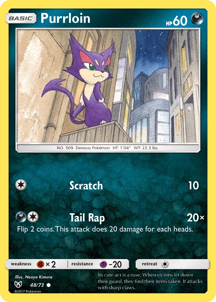 Purrloin · Shining Legends