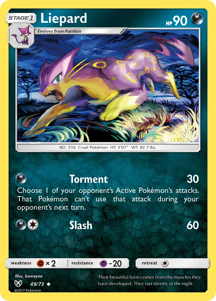 Liepard · Shining Legends