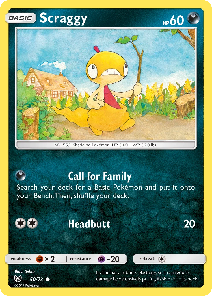 Scraggy · Shining Legends