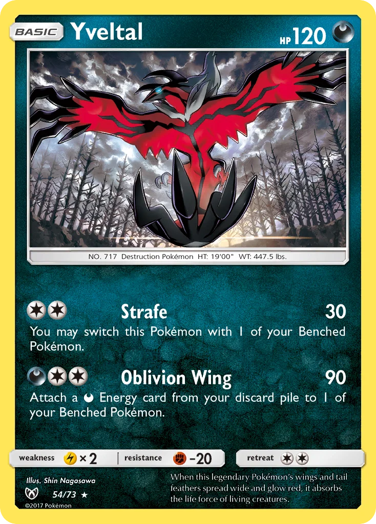 Yveltal · Shining Legends