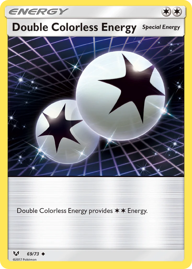 Double Colorless Energy · Shining Legends