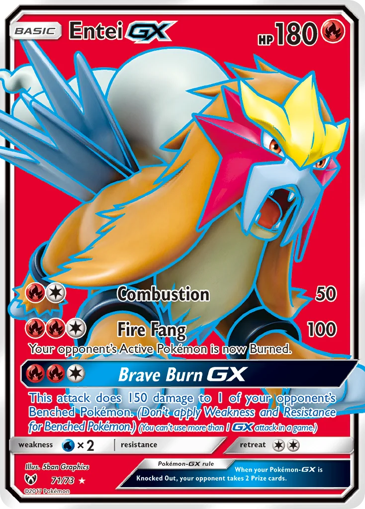 Entei-GX · Shining Legends