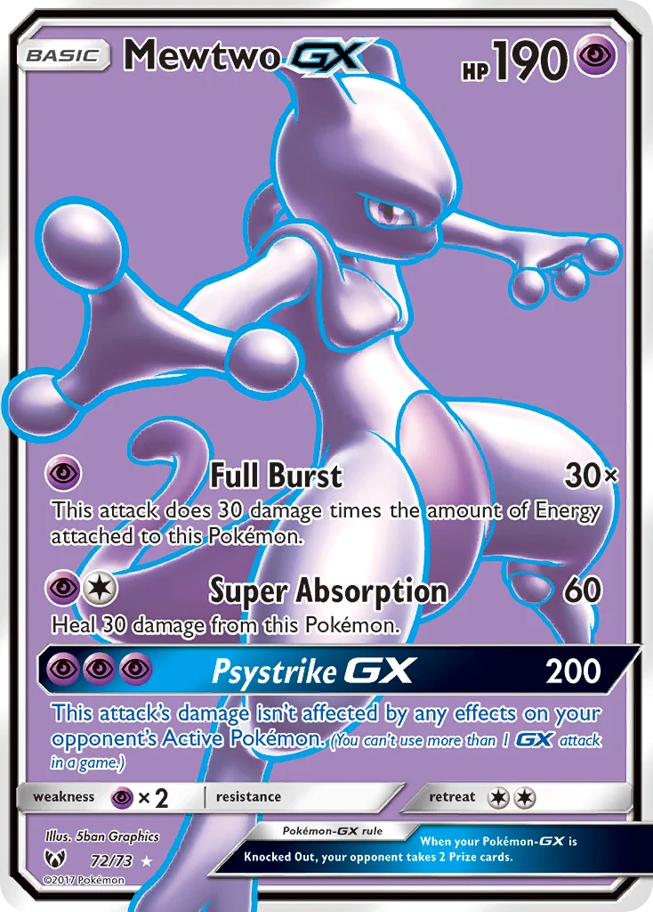 Mewtwo-GX · Shining Legends