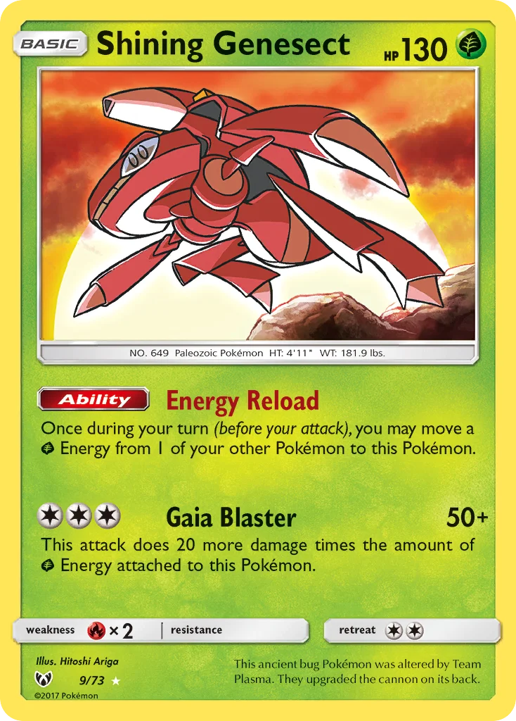 Shining Genesect · Shining Legends