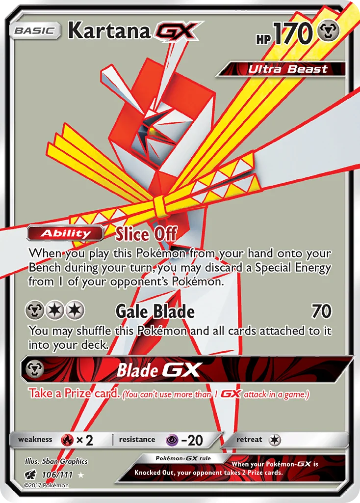 Kartana-GX · Crimson Invasion