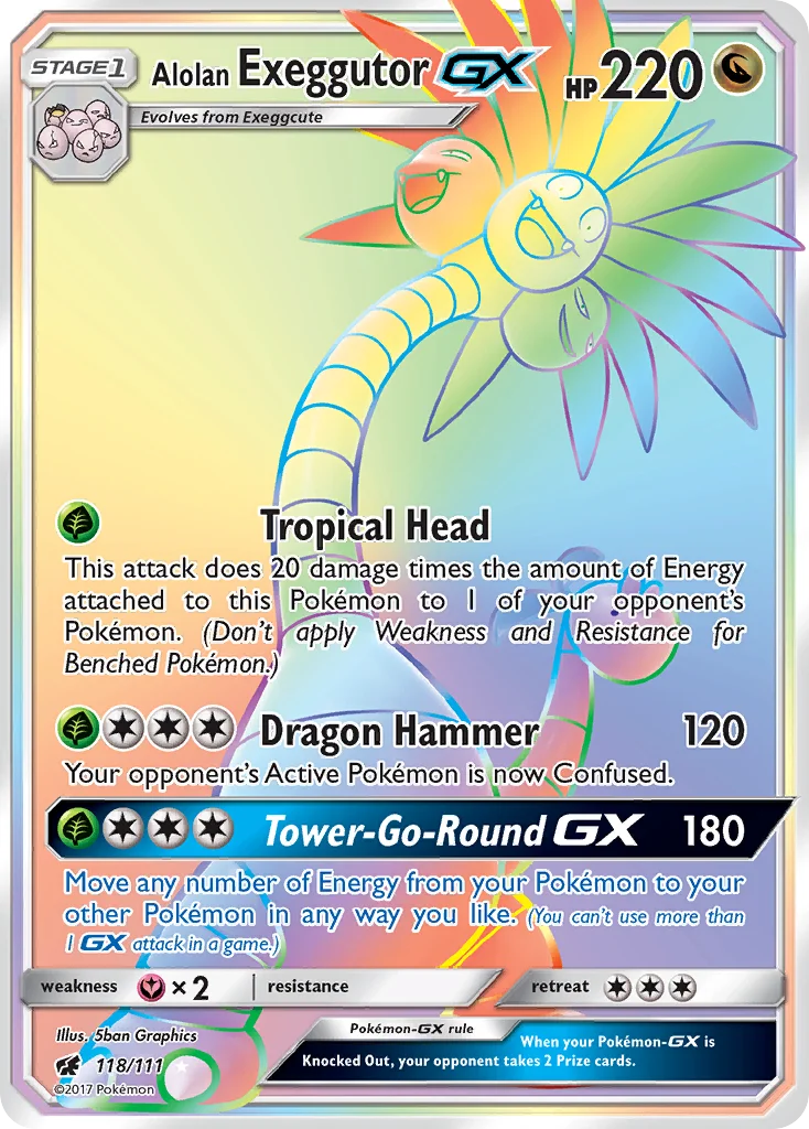 Alolan Exeggutor-GX · Crimson Invasion