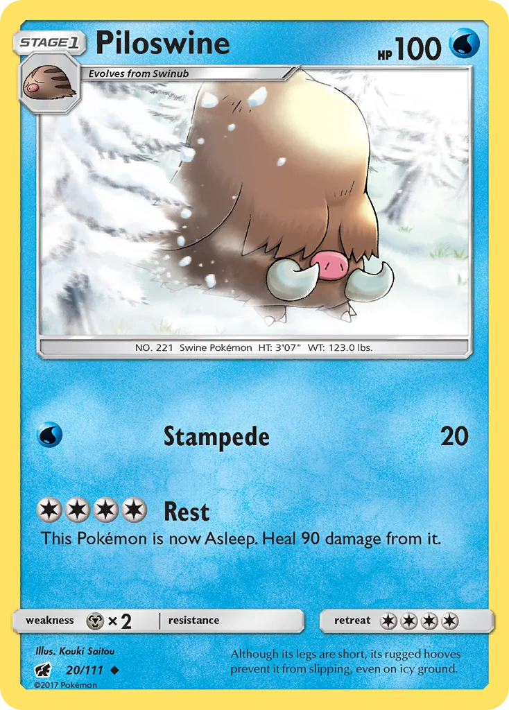 Piloswine · Crimson Invasion