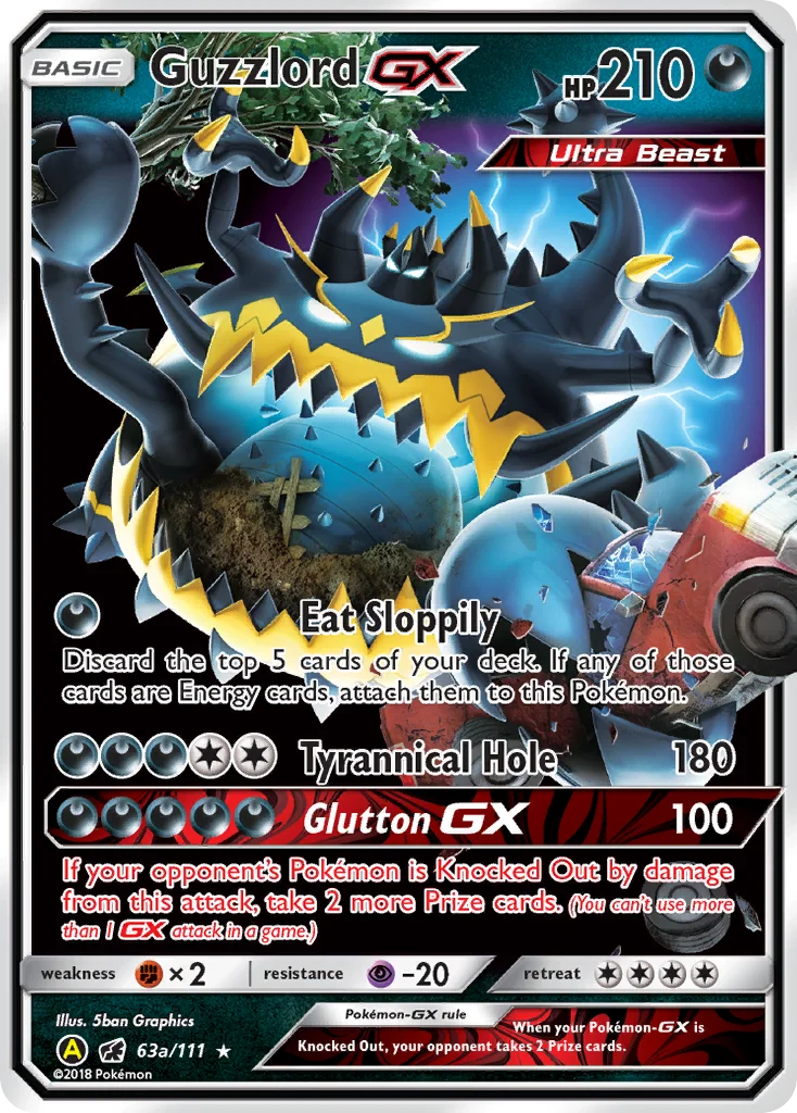 Guzzlord-GX · Crimson Invasion