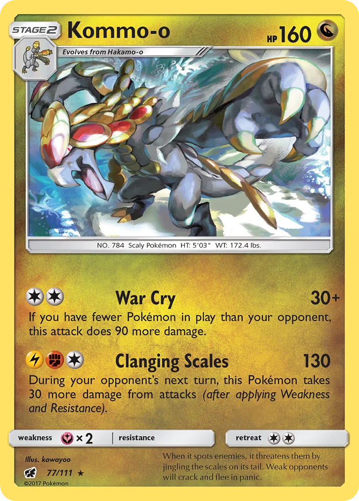 Kommo-o · Crimson Invasion