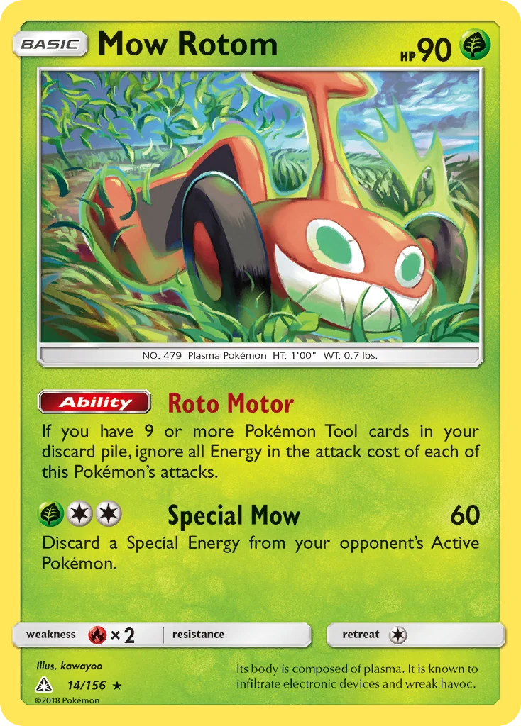 Mow Rotom · Ultra Prism