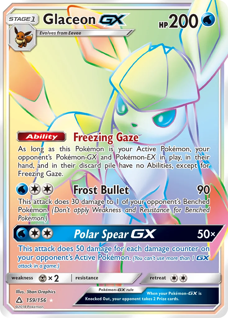 Glaceon-GX · Ultra Prism