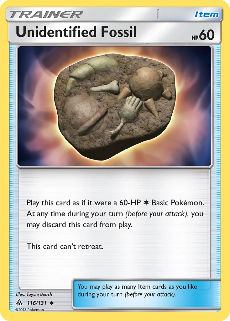 Unidentified Fossil · Forbidden Light