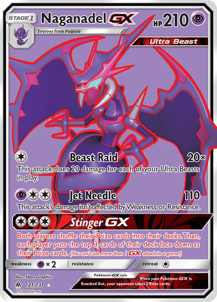 Naganadel-GX · Forbidden Light