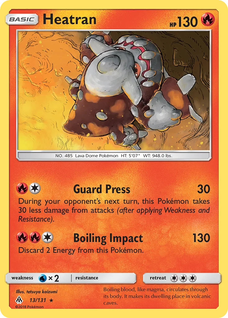 Heatran · Forbidden Light