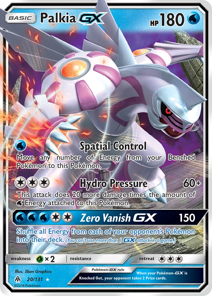 Palkia-GX · Forbidden Light