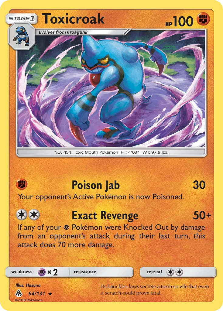 Toxicroak · Forbidden Light