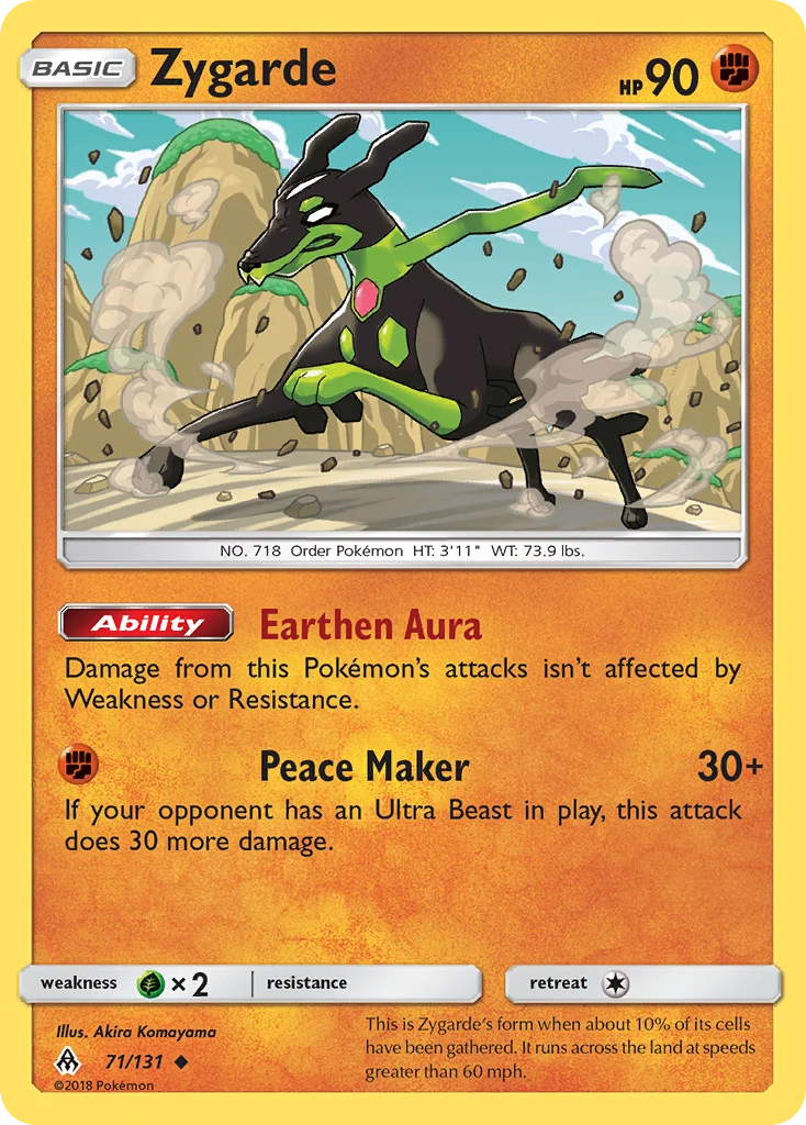 Zygarde · Forbidden Light