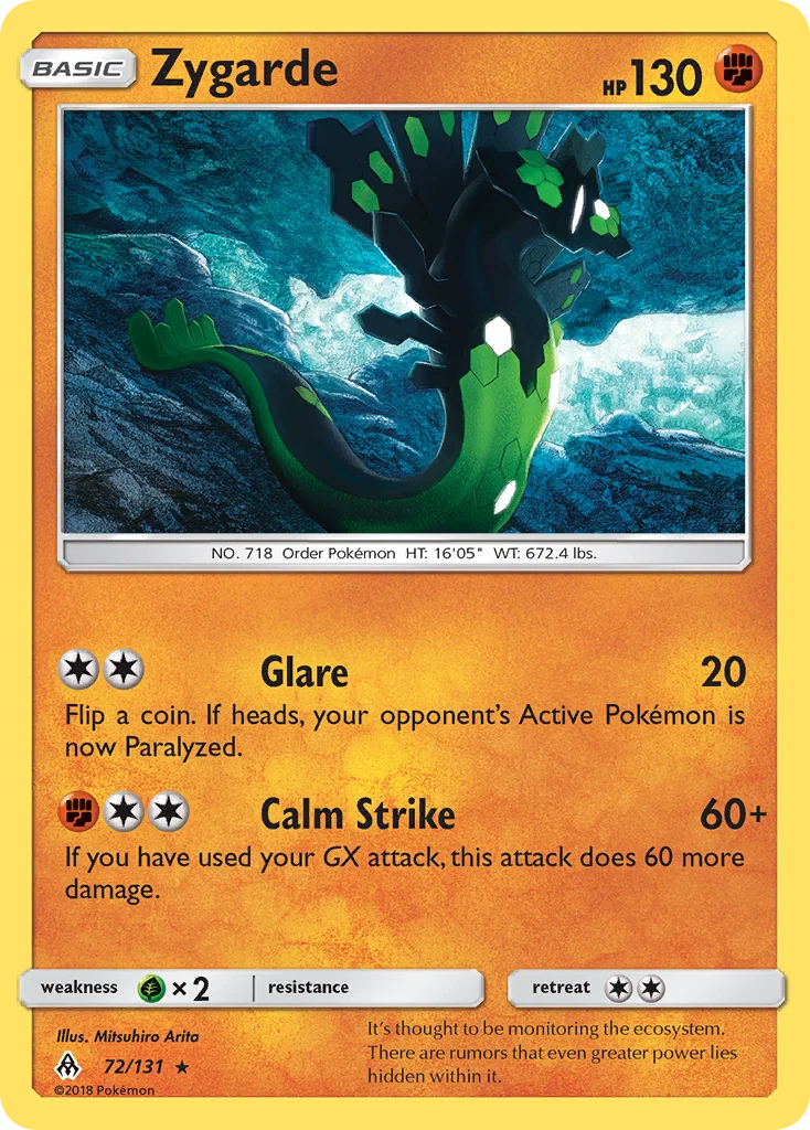 Zygarde · Forbidden Light