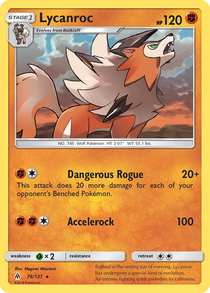 Lycanroc · Forbidden Light