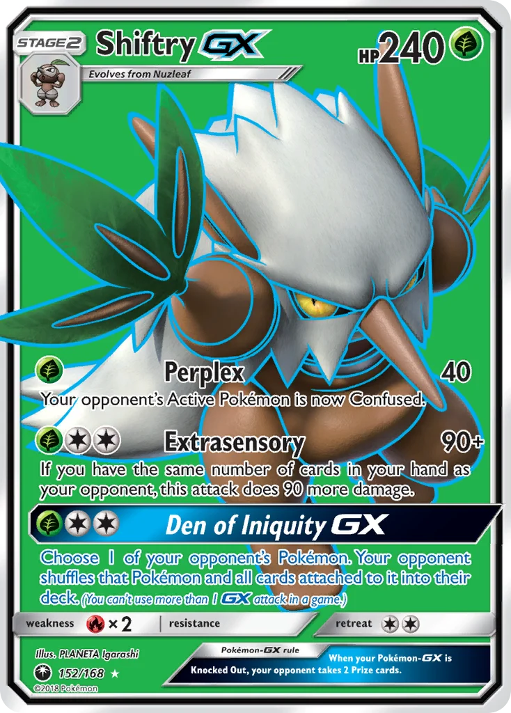 Shiftry-GX · Celestial Storm