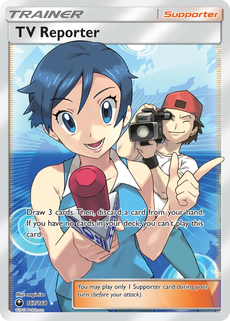 TV Reporter · Celestial Storm