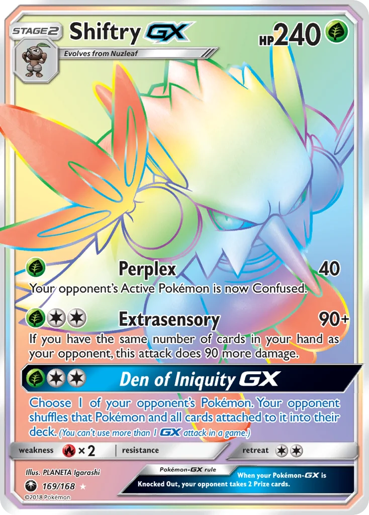 Shiftry-GX · Celestial Storm