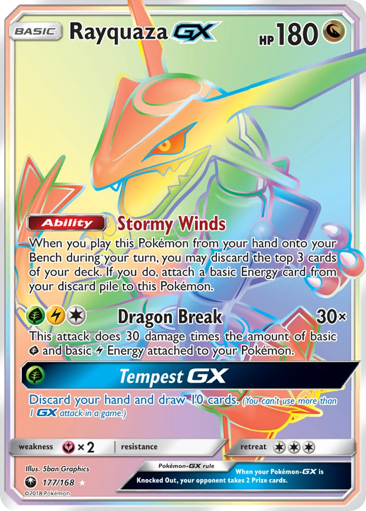 Rayquaza-GX · Celestial Storm
