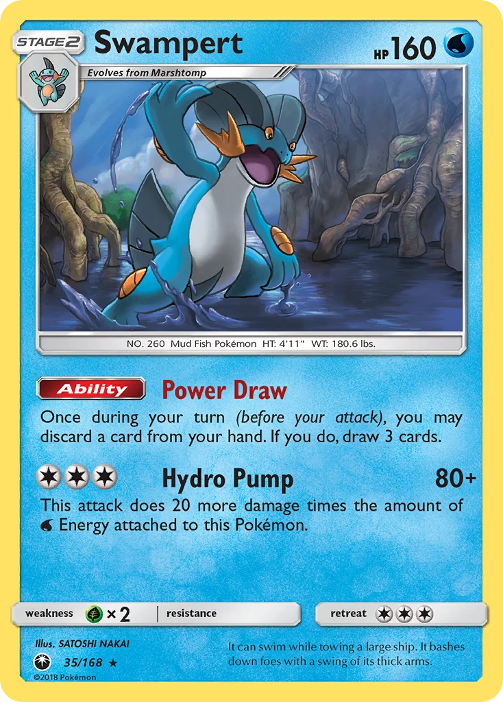 Swampert · Celestial Storm