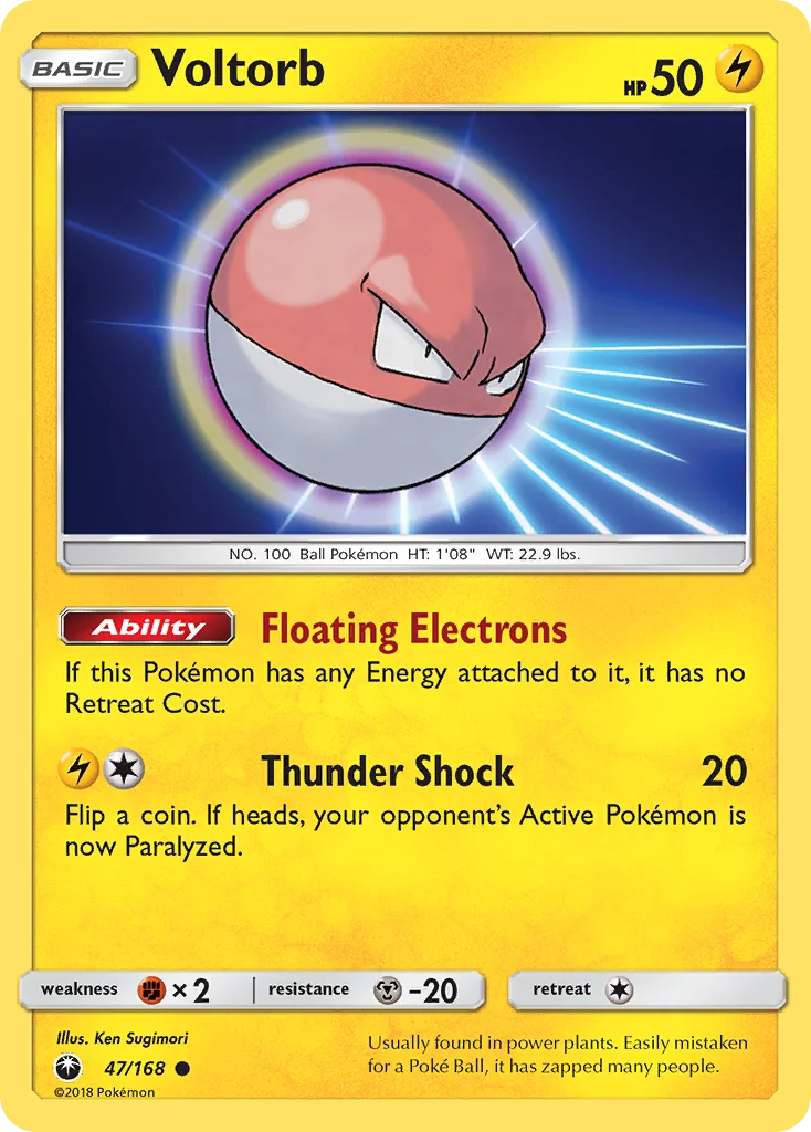 Voltorb · Celestial Storm
