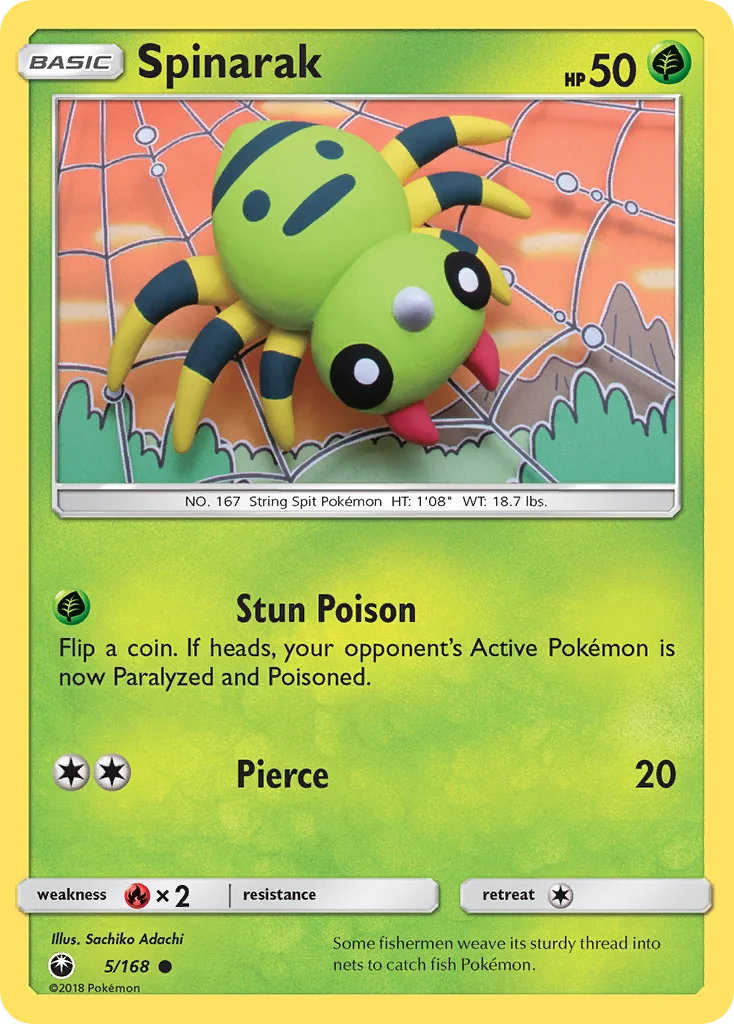 Spinarak · Celestial Storm