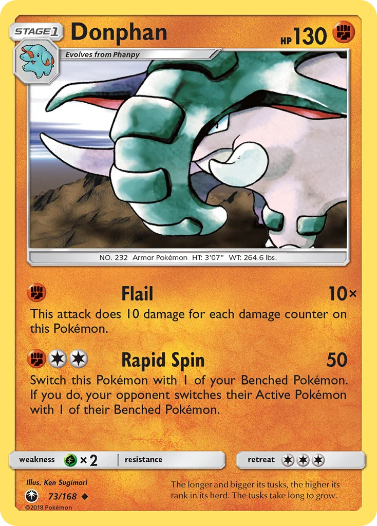 Donphan · Celestial Storm