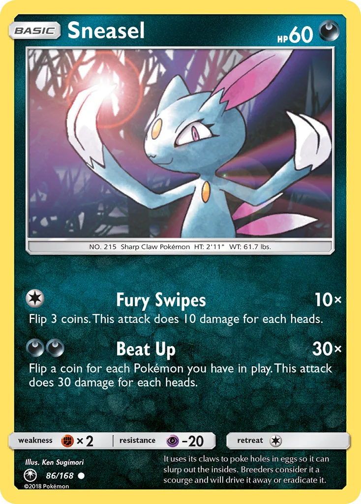 Sneasel · Celestial Storm