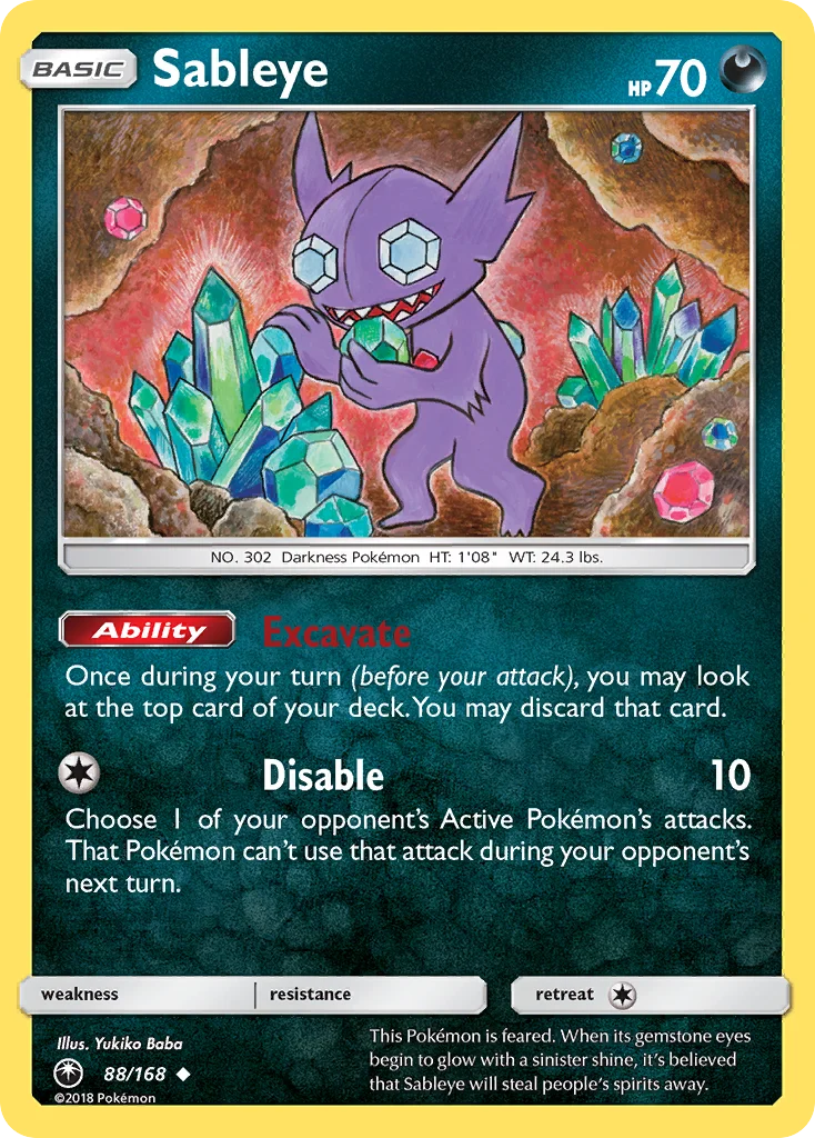 Sableye · Celestial Storm